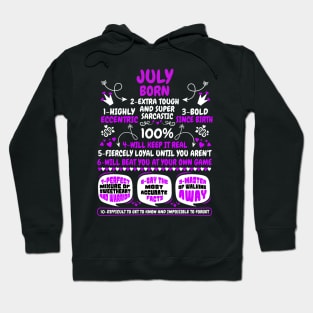 July Born Hoodie